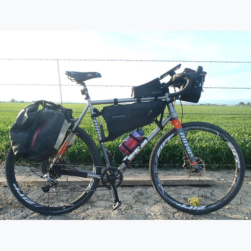 Cyklistická taška na rám Blackburn Outpost Top Tube 1 l černa 3