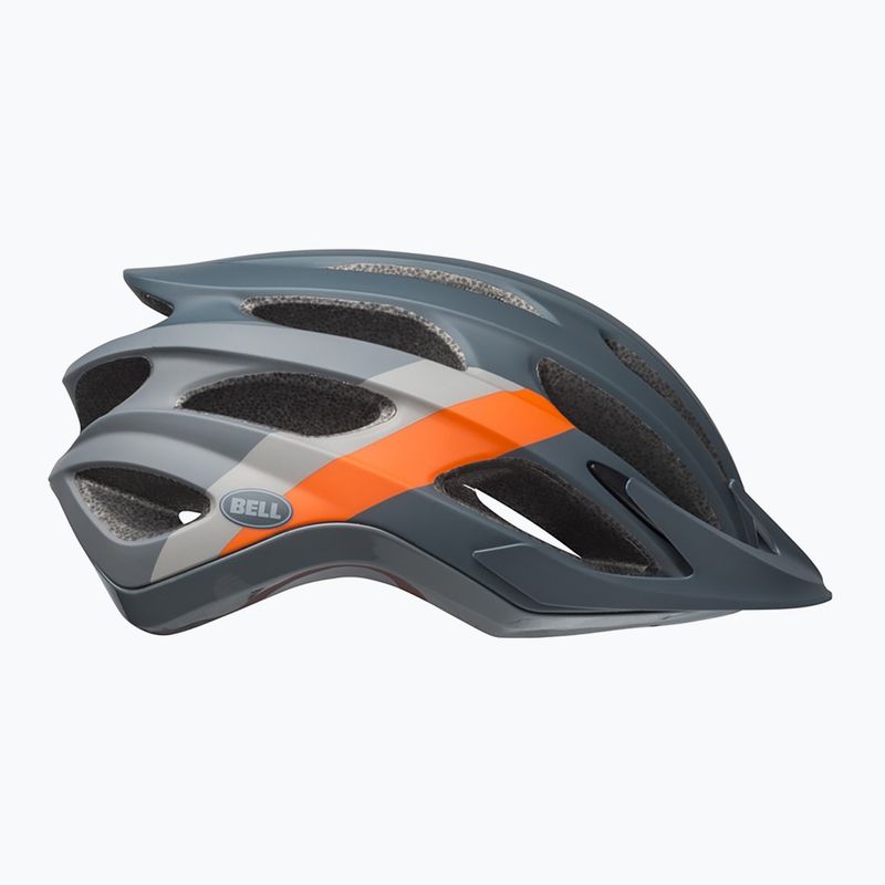 Cyklistická prilba Bell Drifter matne lesklá bridlicovo sivá/oranžová 2