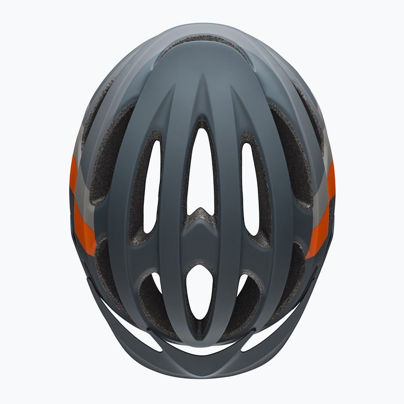 Cyklistická prilba Bell Drifter matne lesklá bridlicovo sivá/oranžová 4