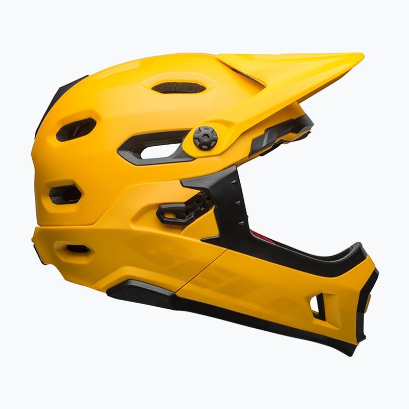 Cyklistická prilba Bell FF Super DH MIPS Spherical matte gloss yellow/black 2