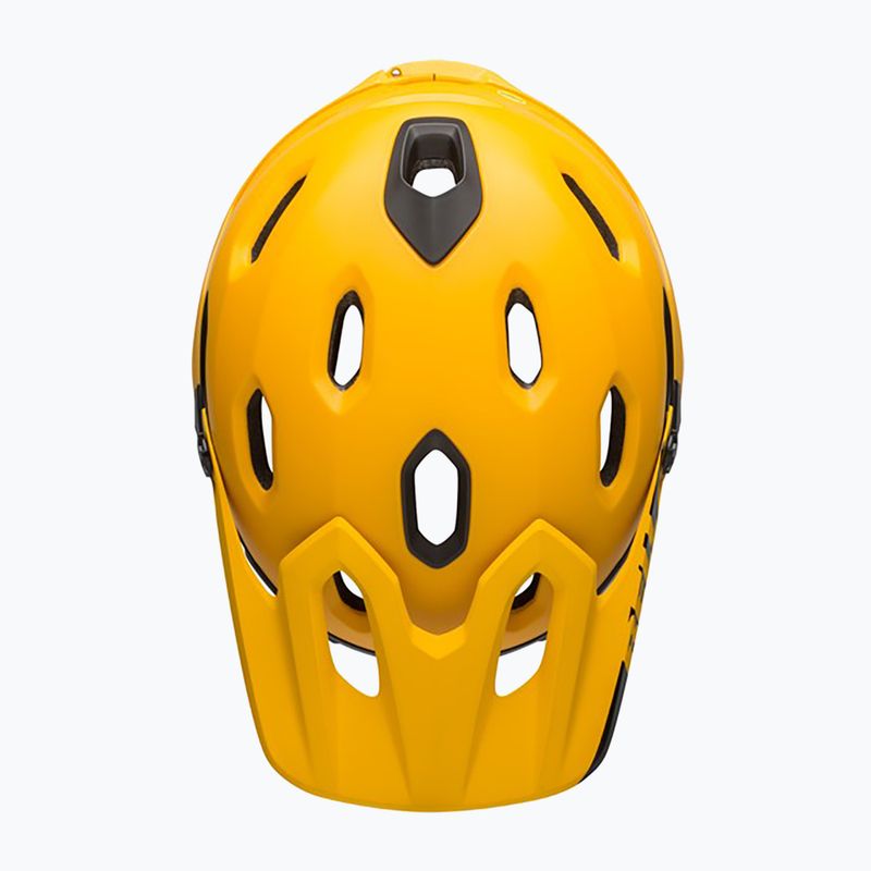 Cyklistická prilba Bell FF Super DH MIPS Spherical matte gloss yellow/black 5
