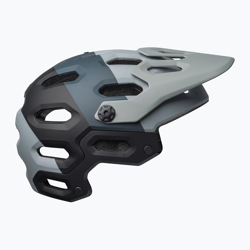 Cyklistická prilba Bell Full Face Super 3R MIPS downdraft matte gray/gunmetal 3