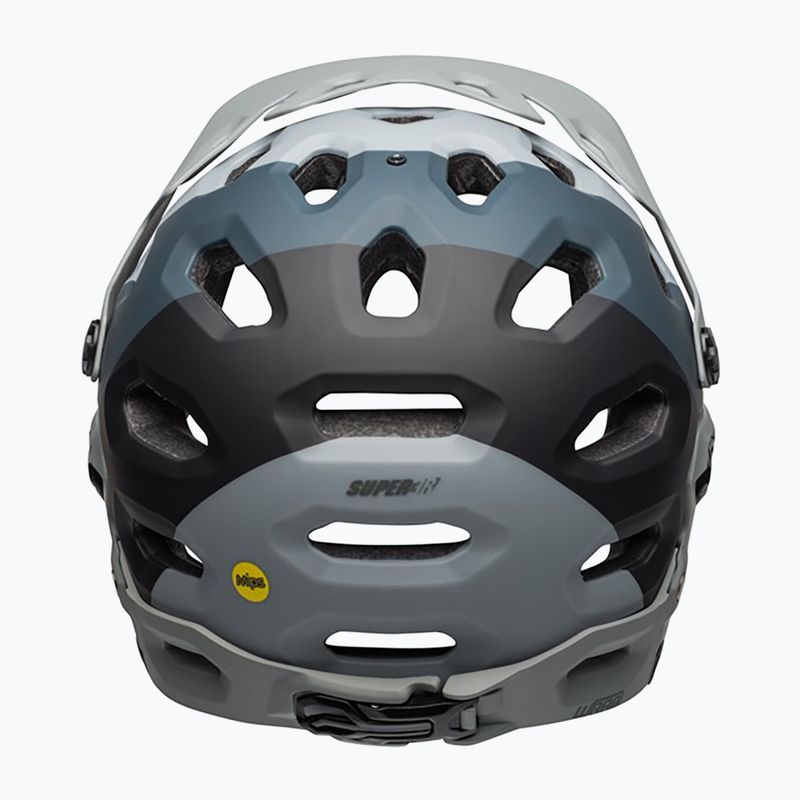 Cyklistická prilba Bell Full Face Super 3R MIPS downdraft matte gray/gunmetal 4