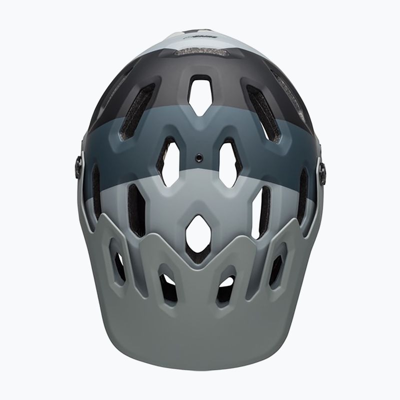 Cyklistická prilba Bell Full Face Super 3R MIPS downdraft matte gray/gunmetal 5