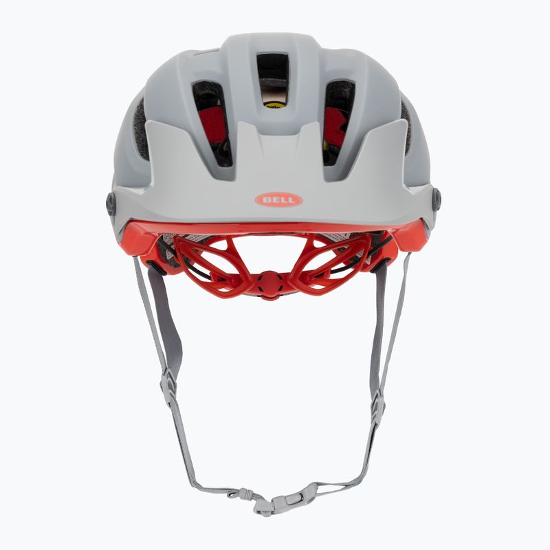 Cyklistická prilba Bell 4Forty Integrated MIPS matná lesklá sivá/karmínová 2