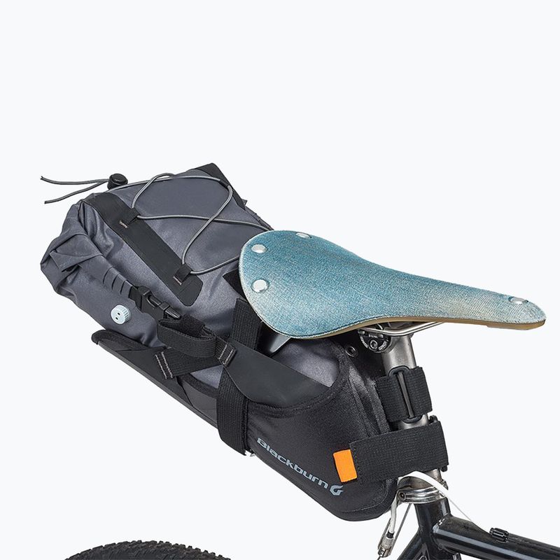 TCyklistická taška pod sedadlo Blackburn Outpost Elite Seat Pack 10,5 l sivá 4