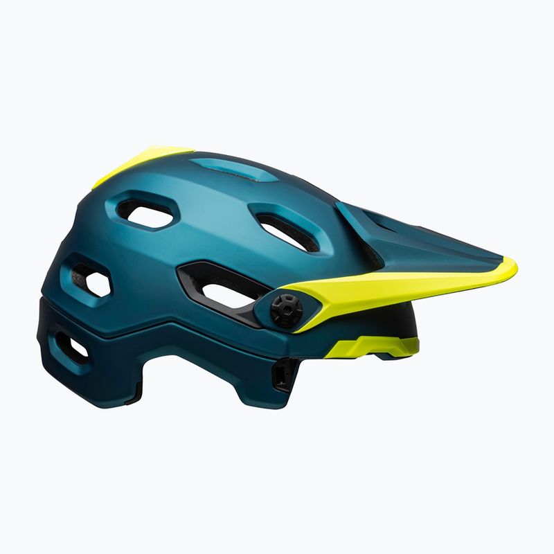 Cyklistická prilba Bell FF Super DH MIPS Spherical matte gloss blue/hiviz 3