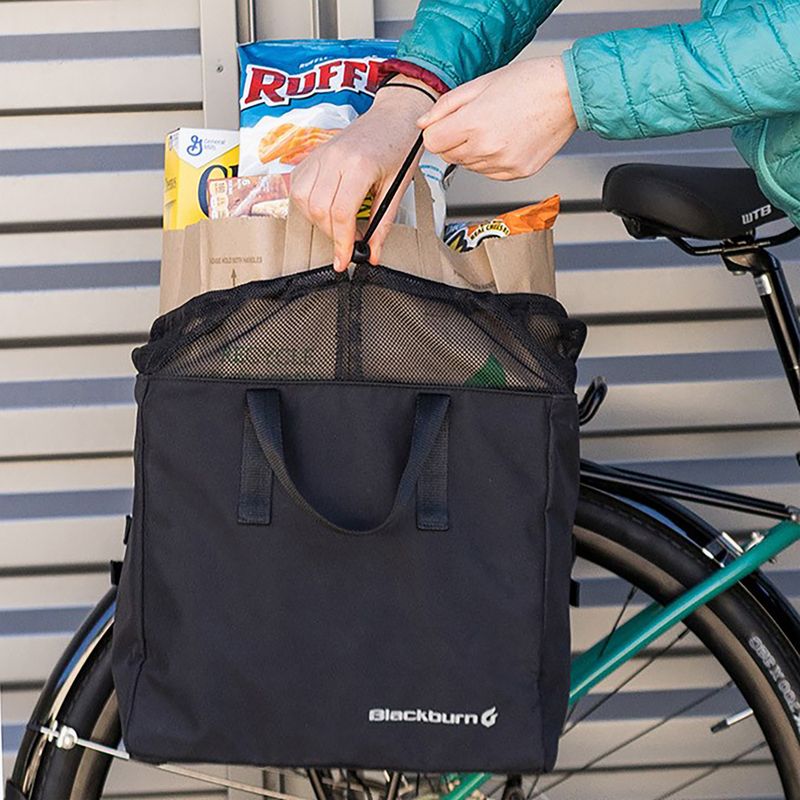 Cyklistická taška na kufor Blackburn Local Grocery Pannier 16 l čierna 4