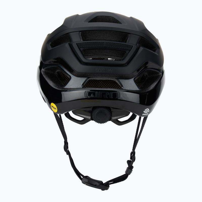 Cyklistická prilba Giro Manifest Spherical MIPS matná čierna 4