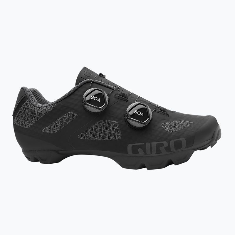 Dámska MTB cyklistická obuv Giro Sector black/dark shadow