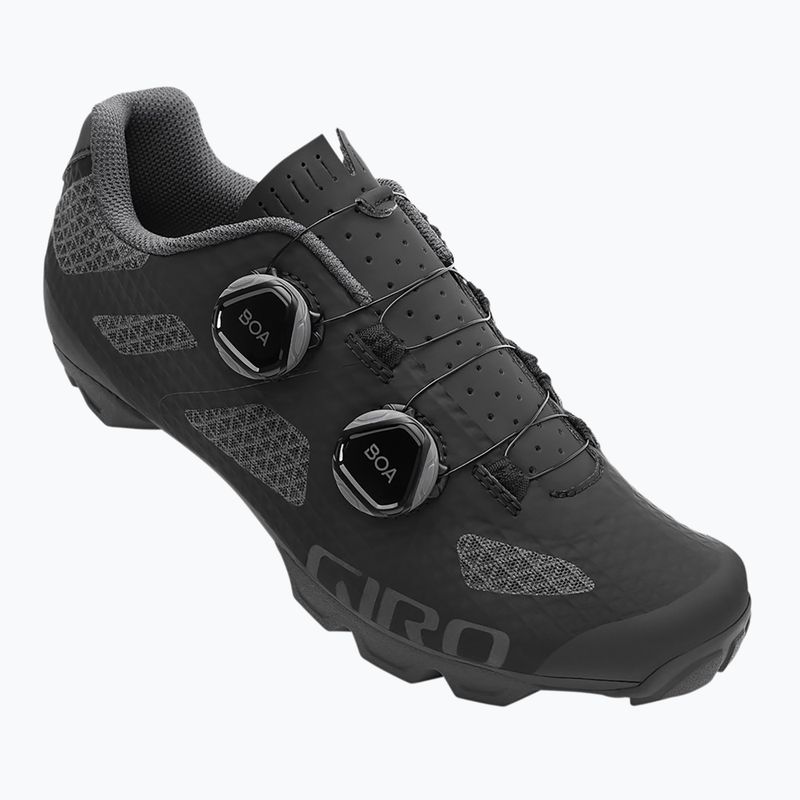 Dámska MTB cyklistická obuv Giro Sector black/dark shadow 2