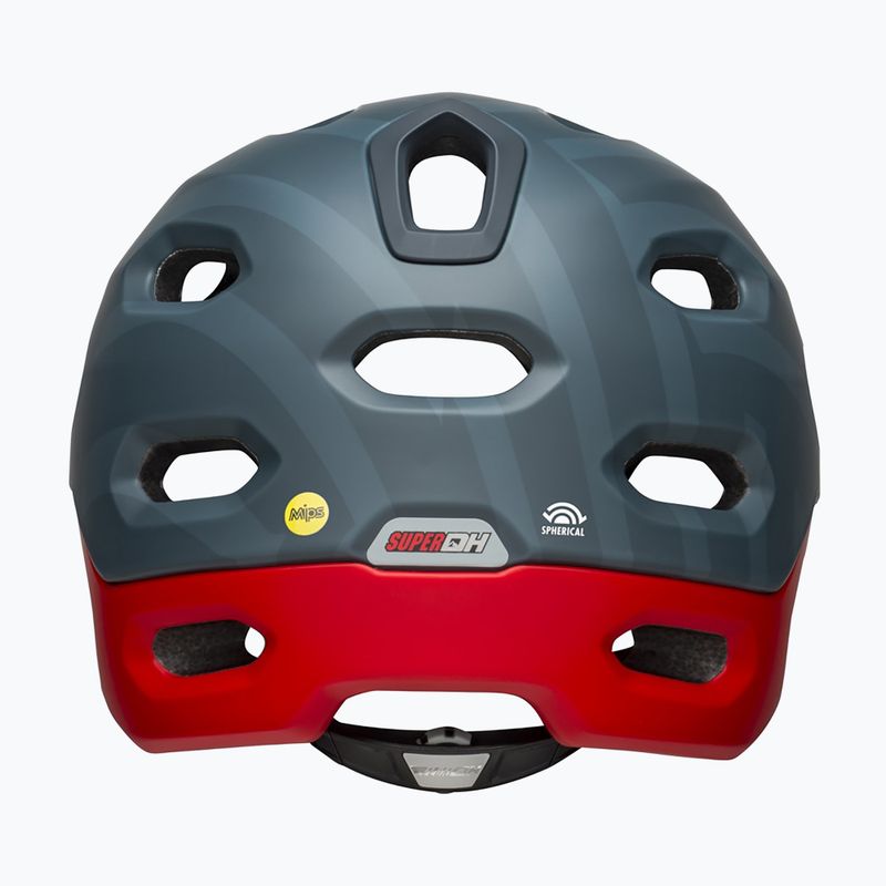 Cyklistická prilba Bell FF Super DH MIPS Spherical prime matte blue/crimson 5