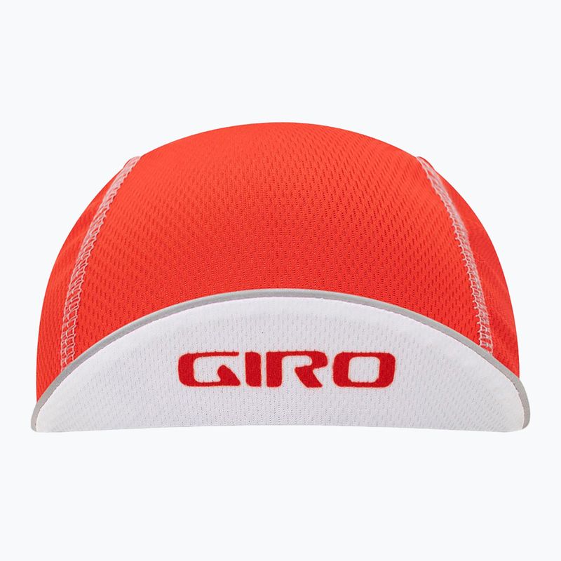 Cyklistická čiapka Giro Peloton jasne červená 2