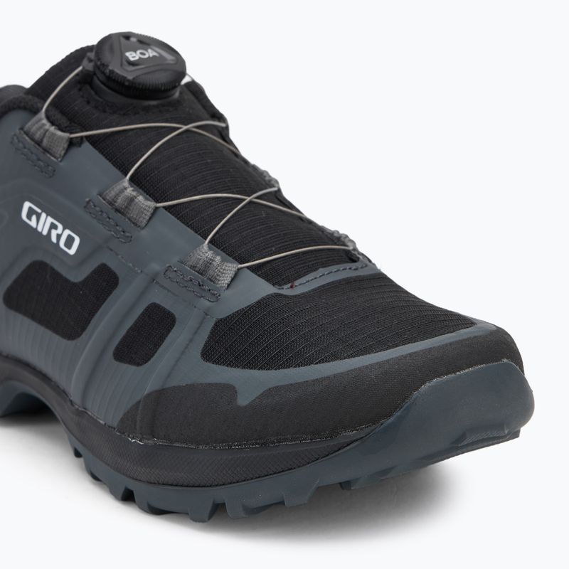 Pánska MTB cyklistická obuv Giro Gauge Boa dark shadow/black 7