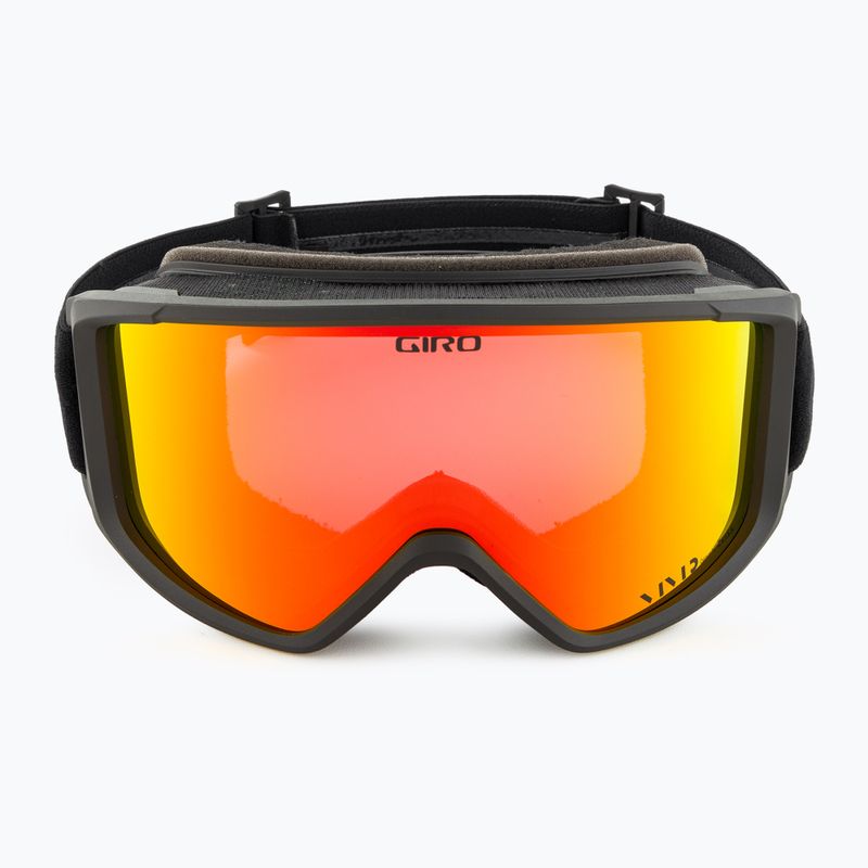 Lyžiarske okuliare Giro Index 2.0 black wordmark/vivid ember 2