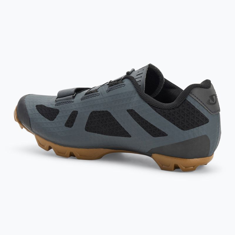 Pánska MTB cyklistická obuv Giro Rincon dark shadow rubber 3
