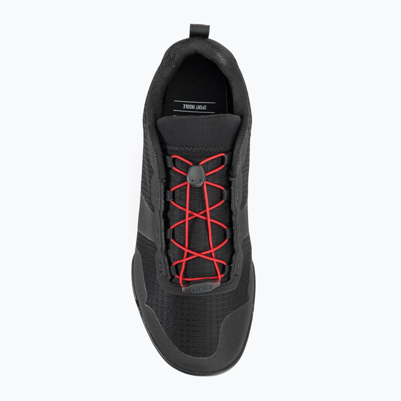 Pánska cyklistická obuv Giro Tracker Fastlace black/bright red 6