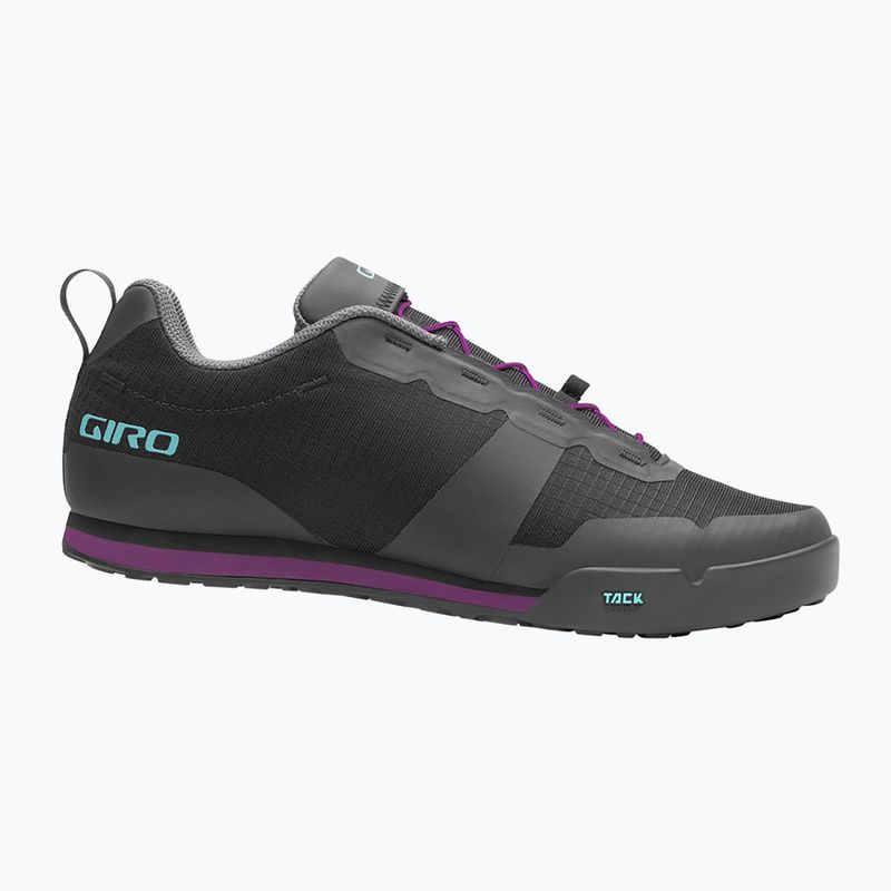 Dámska cyklistická obuv Giro Tracker Fastlace black/throwback purple