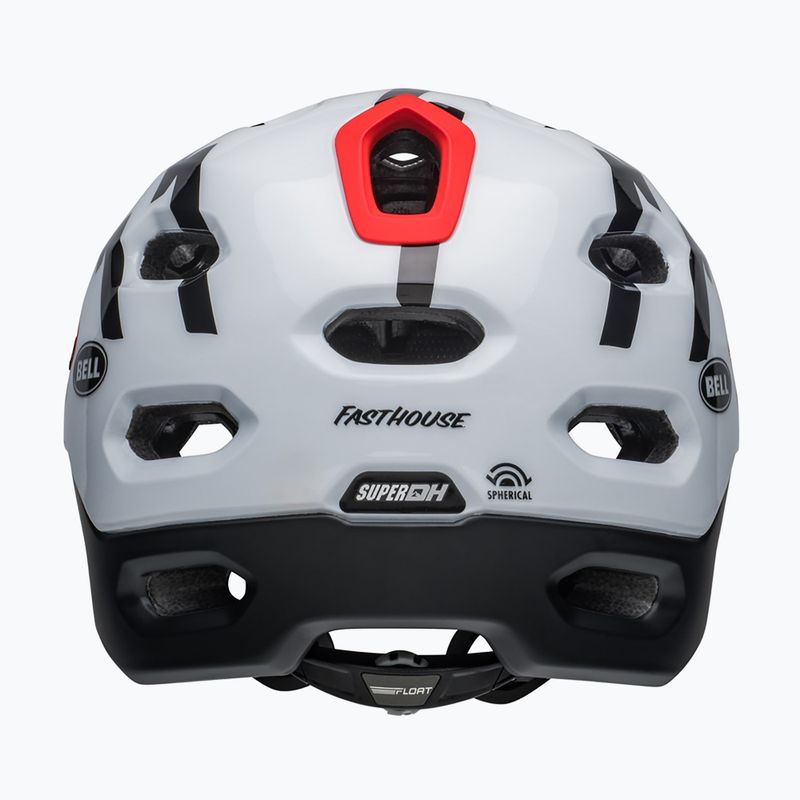 Cyklistická prilba Bell FF Super DH MIPS Spherical fasthouse matte gloss black/white 5