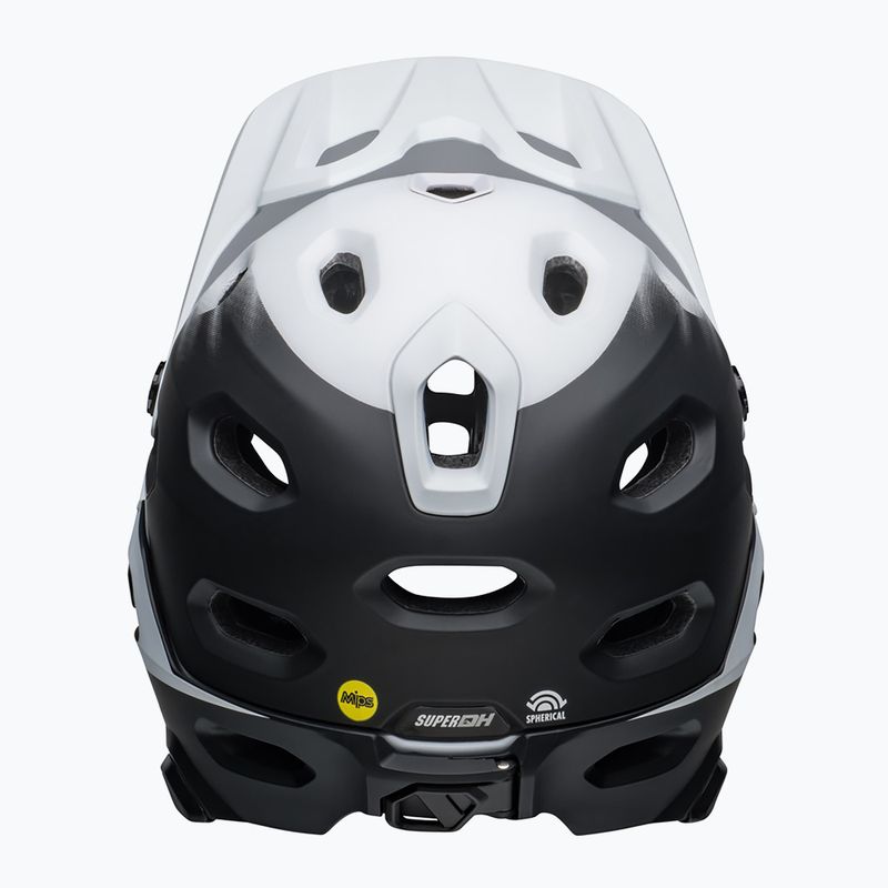 Cyklistická prilba Bell FF Super DH MIPS Spherical matte black/white 4