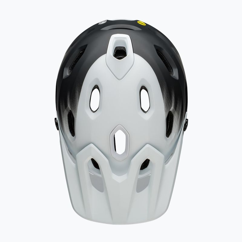 Cyklistická prilba Bell FF Super DH MIPS Spherical matte black/white 6