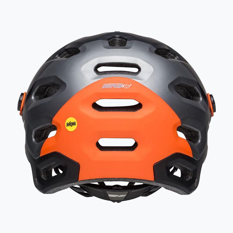 Cyklistická prilba Bell Full Face Super 3R MIPS matte orange/black 5