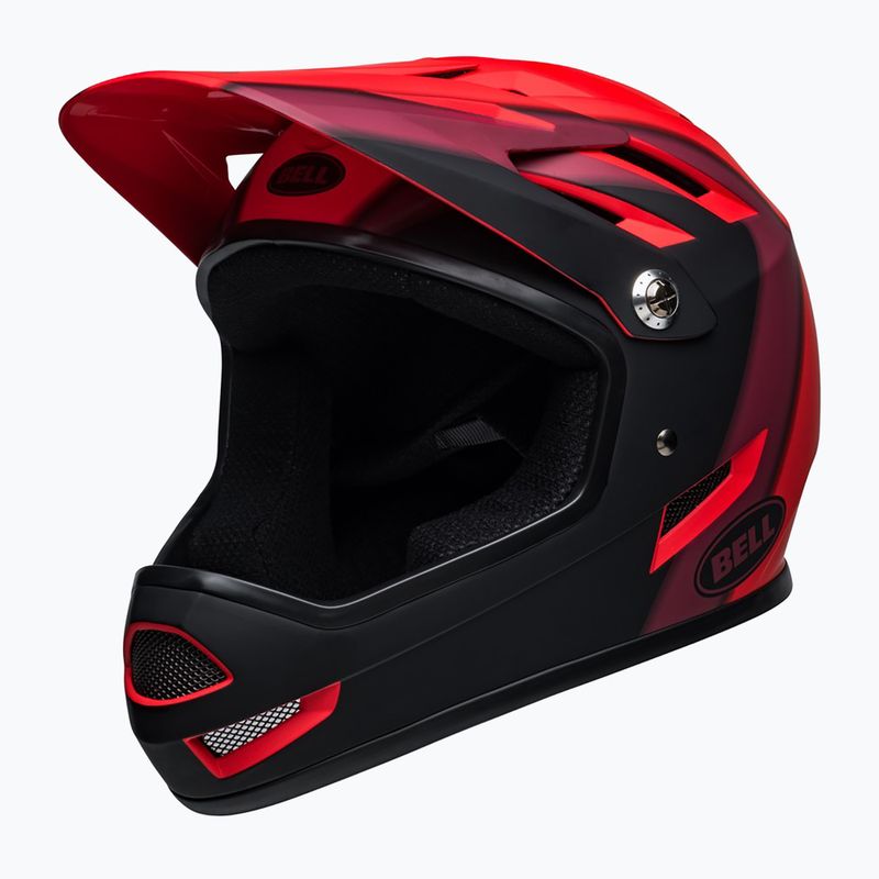 Cyklistická prilba Bell Sanction matte red/black 2