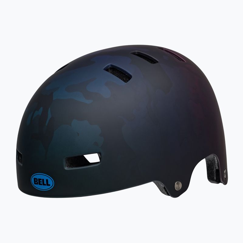 Detská prilba Bell Span matte black blue/camo