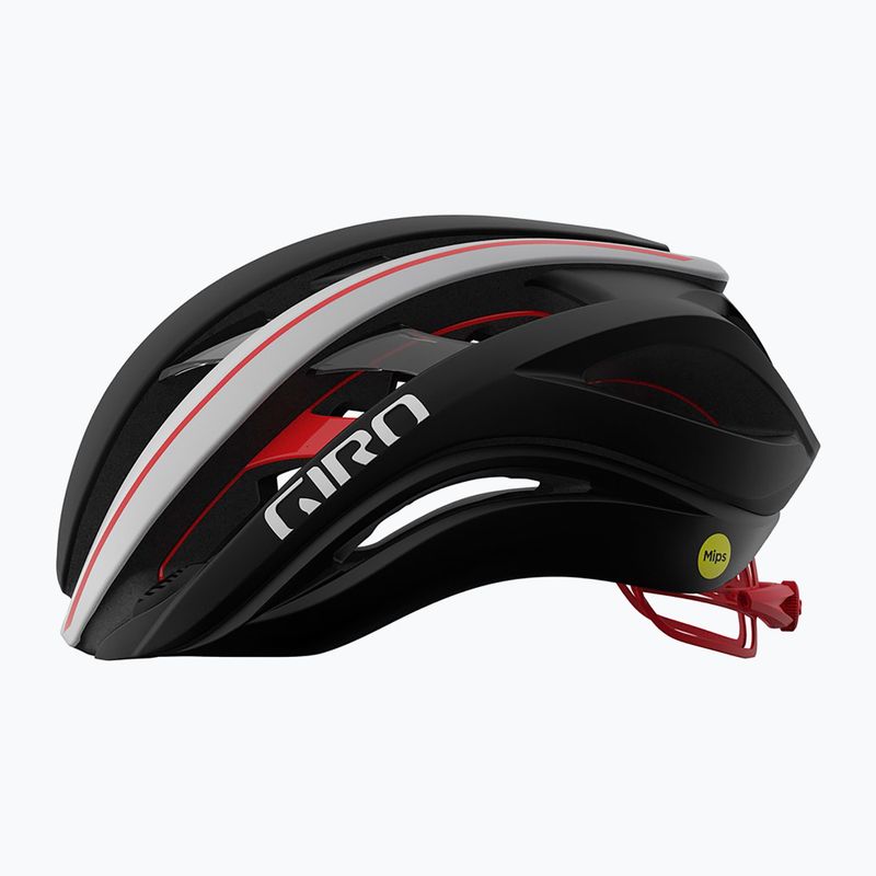 Cyklistická prilba Giro Aether Spherical MIPS matná čierna/biela/červená 2