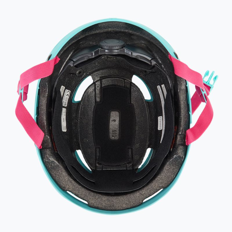 Detská cyklistická prilba Giro Dime FS matte screaming teal 5