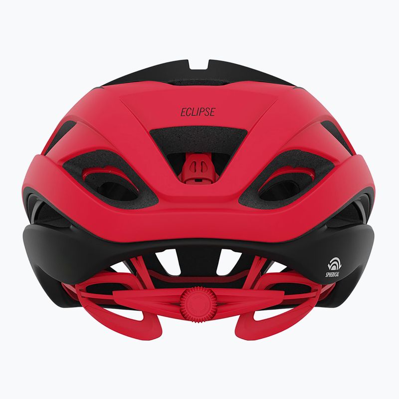 Cyklistická prilba Giro Eclipse MIPS Spherical matná čierna/biela/červená 3
