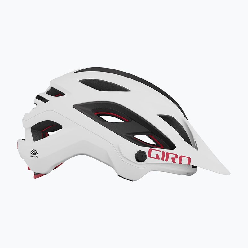 Cyklistická prilba Giro Merit Spherical MIPS matná biela/čierna 3