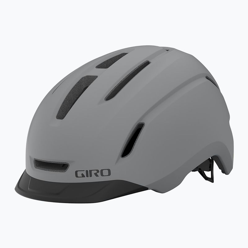 Cyklistická prilba Giro Caden II matná sivá
