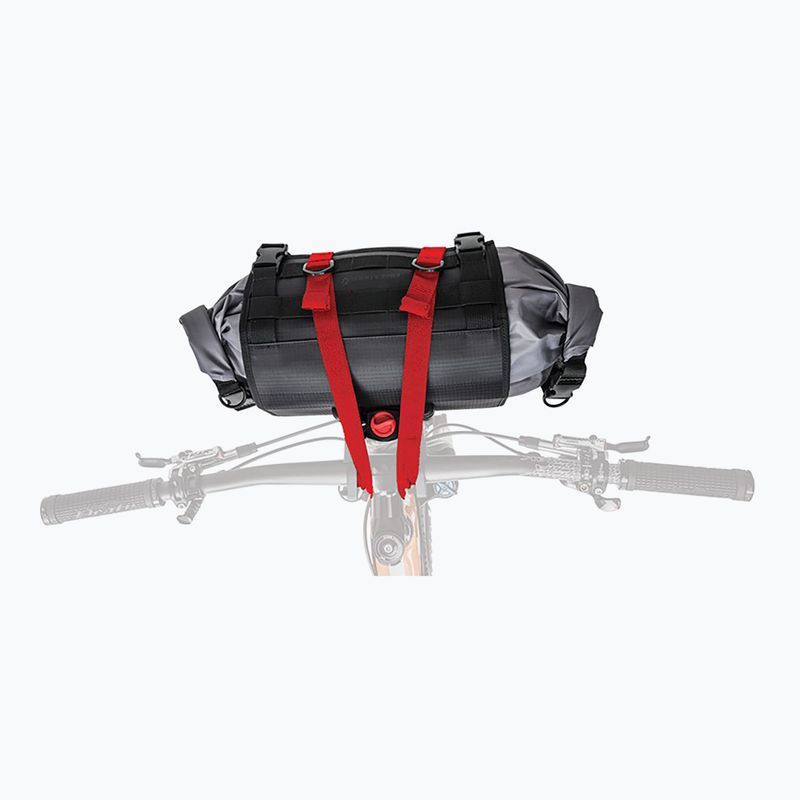 Cyklistická taška na riadidlá Blackburn Outpost Handlebar 10 l sivá 2