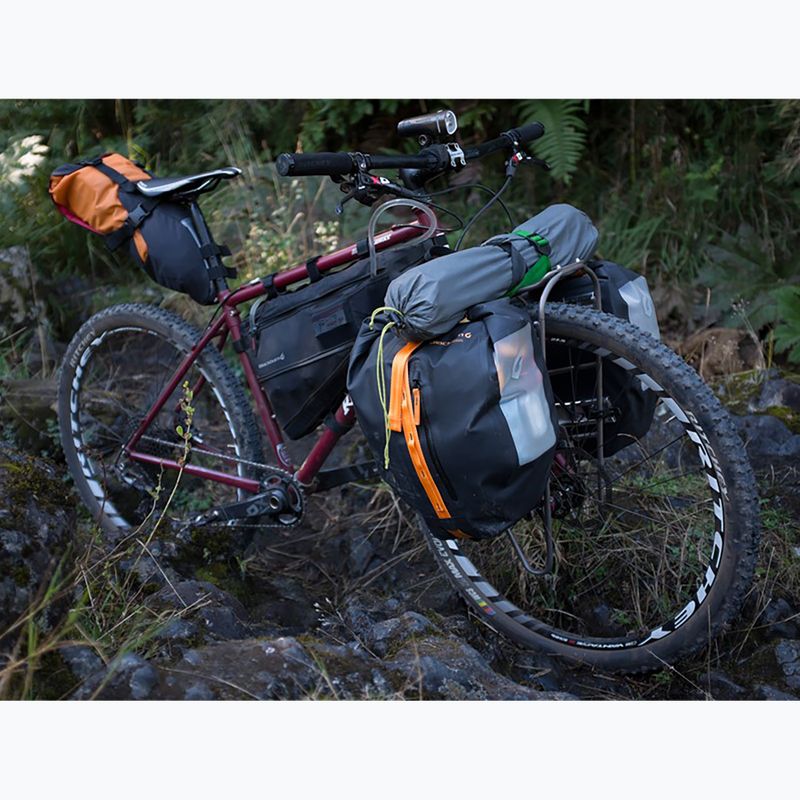 Cyklistická taška na riadidlá Blackburn Outpost Handlebar 10 l sivá 3