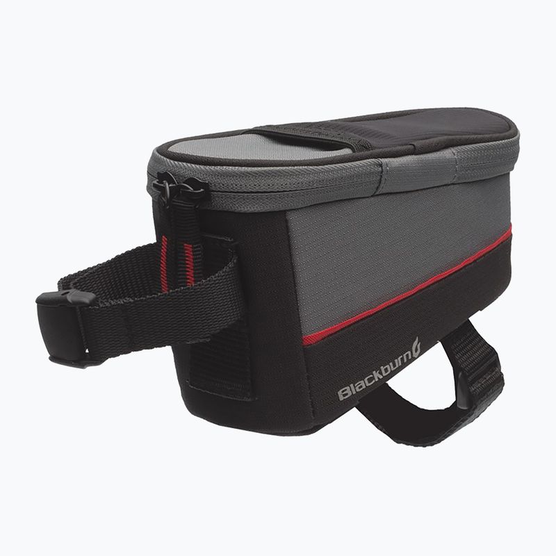 Taška na rám bicykla Blackburn Local Top Tube 0,55 l čierna/tmavosivá