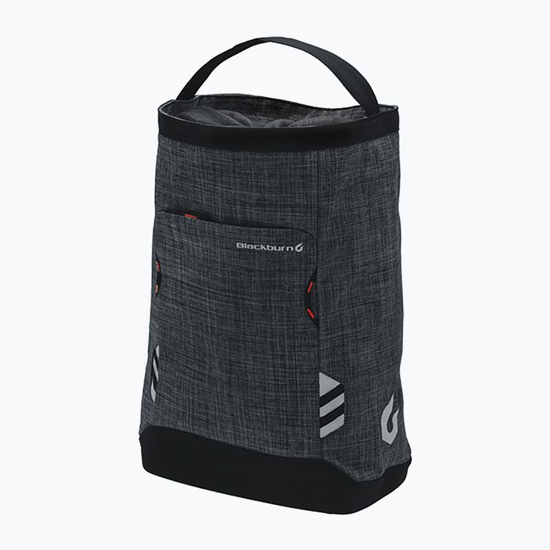 Cyklistická taška na kufor Blackburn Central Shopper's 23 l čierna