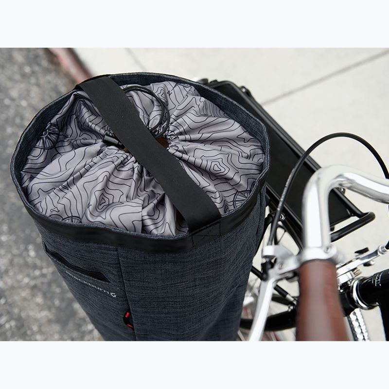 Cyklistická taška na kufor Blackburn Central Shopper's 23 l čierna 6