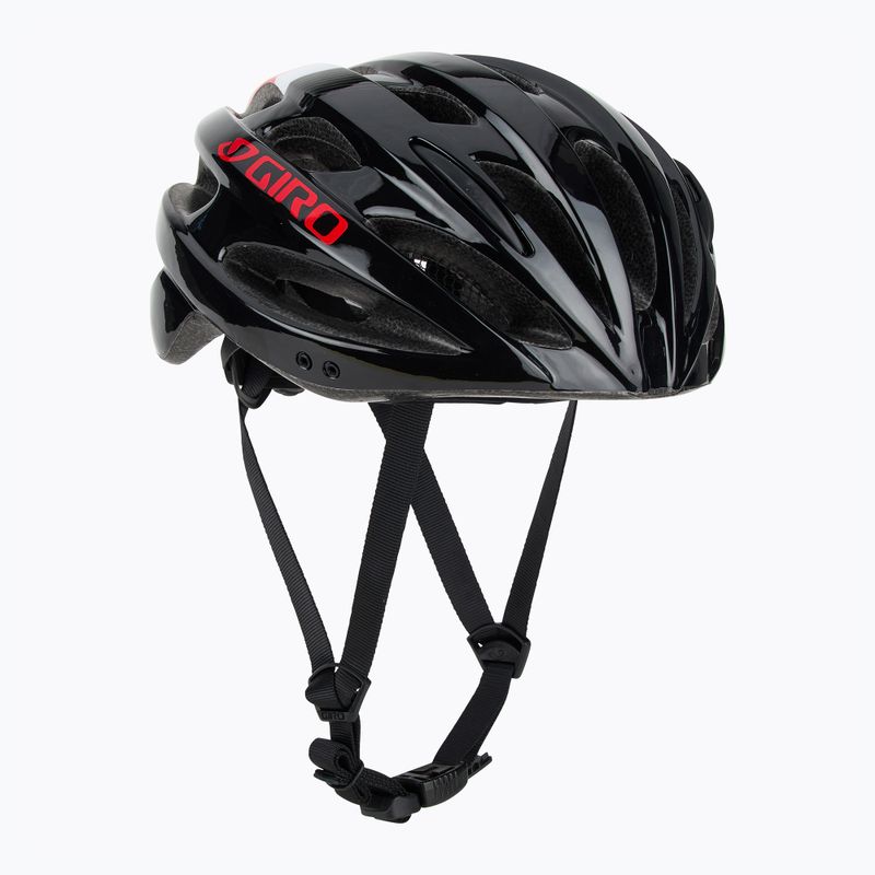 Cyklistická prilba Giro Revel čierna jasne červená