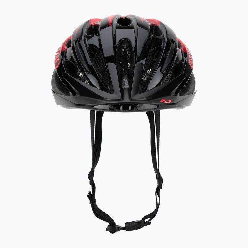 Detská cyklistická prilba Giro Raze matná čierna vermillion 3