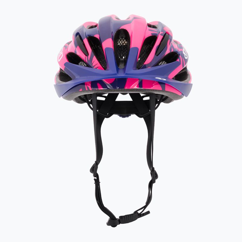 Detská cyklistická prilba Giro Raze berry blue flowers 2