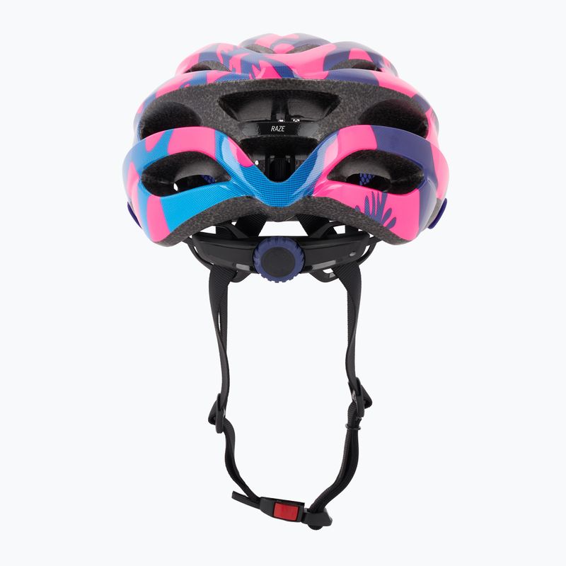 Detská cyklistická prilba Giro Raze berry blue flowers 4