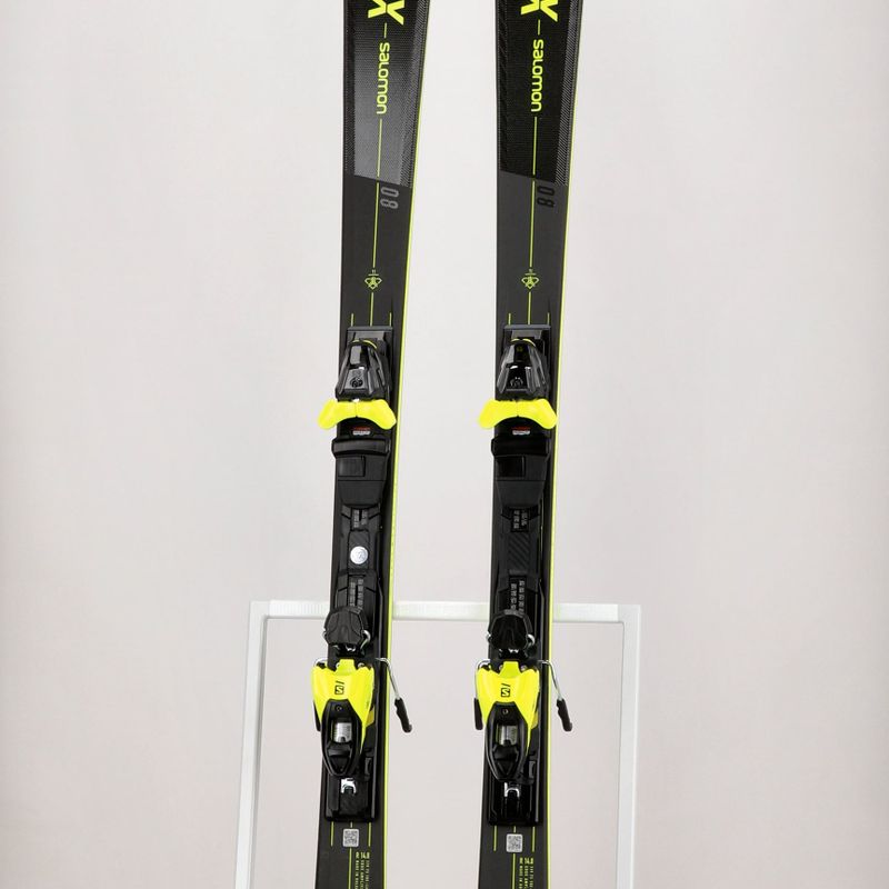 Pánske zjazdové lyže Salomon S/Max 8 + M11 GW grey L411344/L411321 11