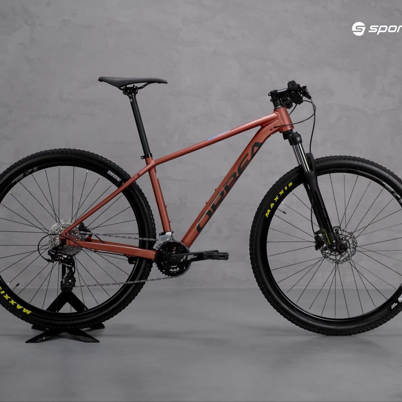 Horský bicykel Orbea Onna 29 50 červený M20721NA 17