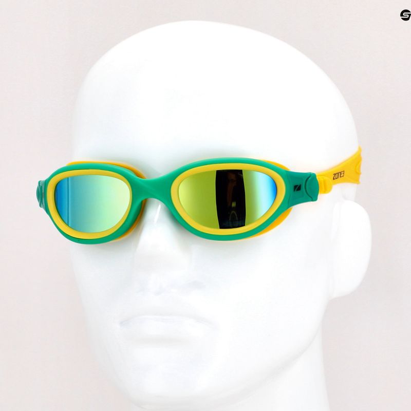 Plavecké okuliare Zone3 Venator X 115 green/yellow SA21GOGVE115_OS 7