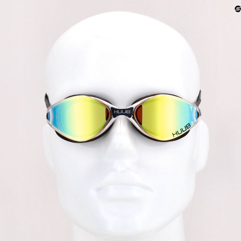 Plavecké okuliare HUUB Altair čierno-strieborné A2-ALGB 8