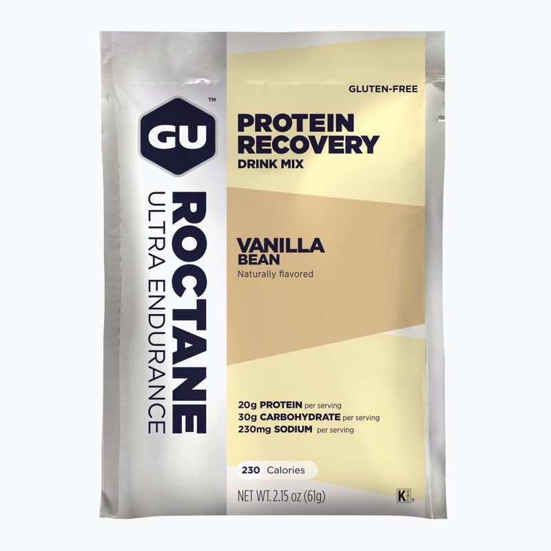 Regeneračný nápoj GU Roctane Recovery Drink Mix vanilla bean
