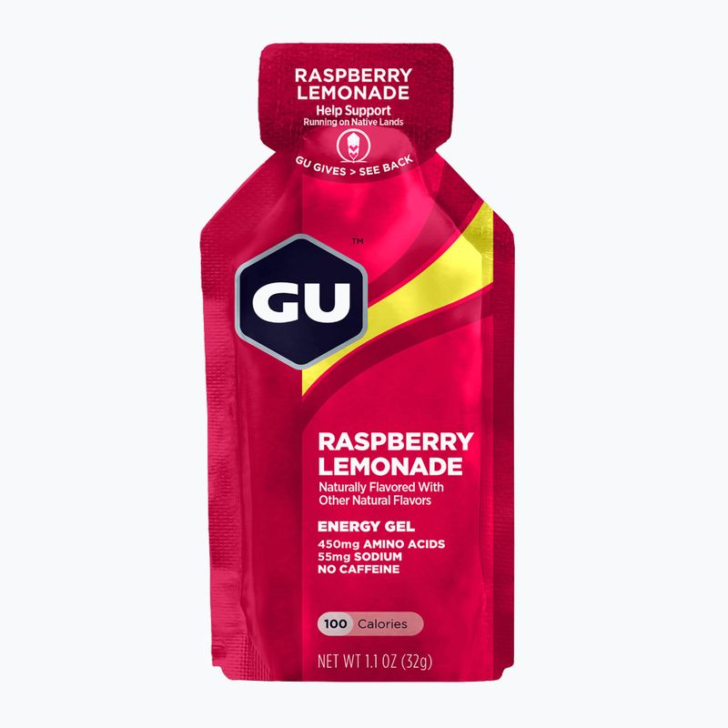 Energetický gél GU Energy Gel 32 g raspberry/lemonade