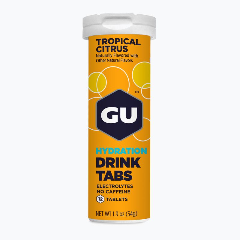 Navodňujúce tabletky GU Hydration Drink Tabs tropical/citrus 12 tabletek