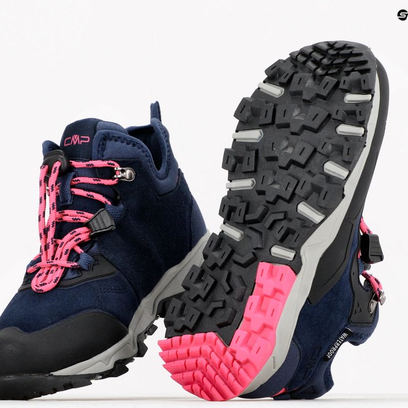 CMP Kishnar 2.0 Wp detské trekové topánky navy blue 3Q84984 12